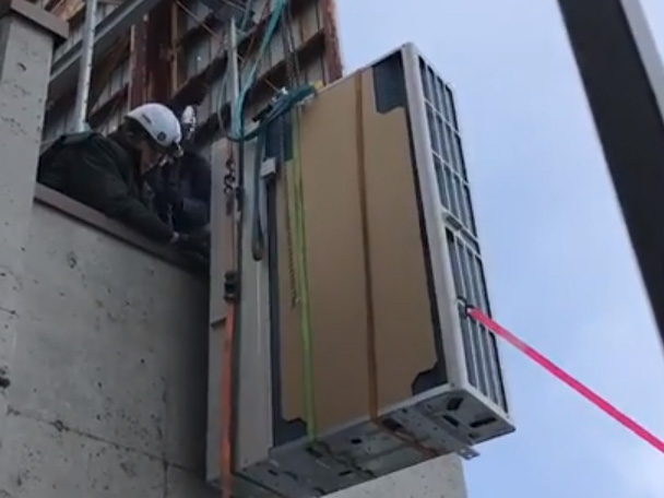 空調機更新工事