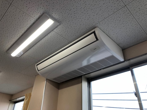 某高校様 空調設備（パッケージエアコン）更新