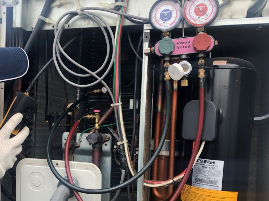 フロン漏洩点検