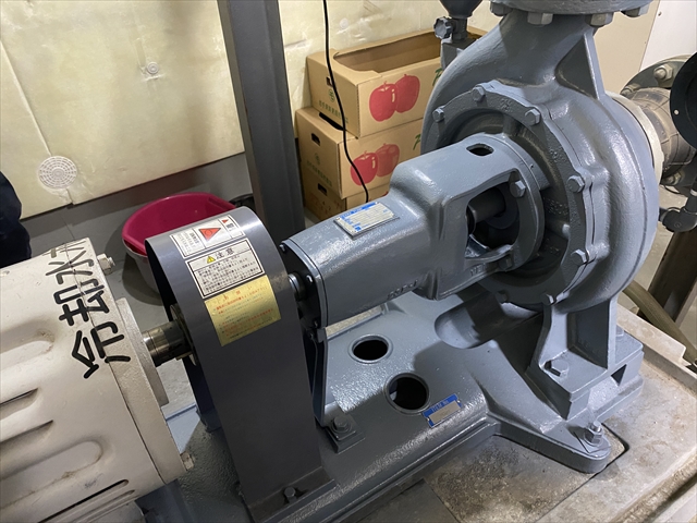 冷却水ポンプ整備